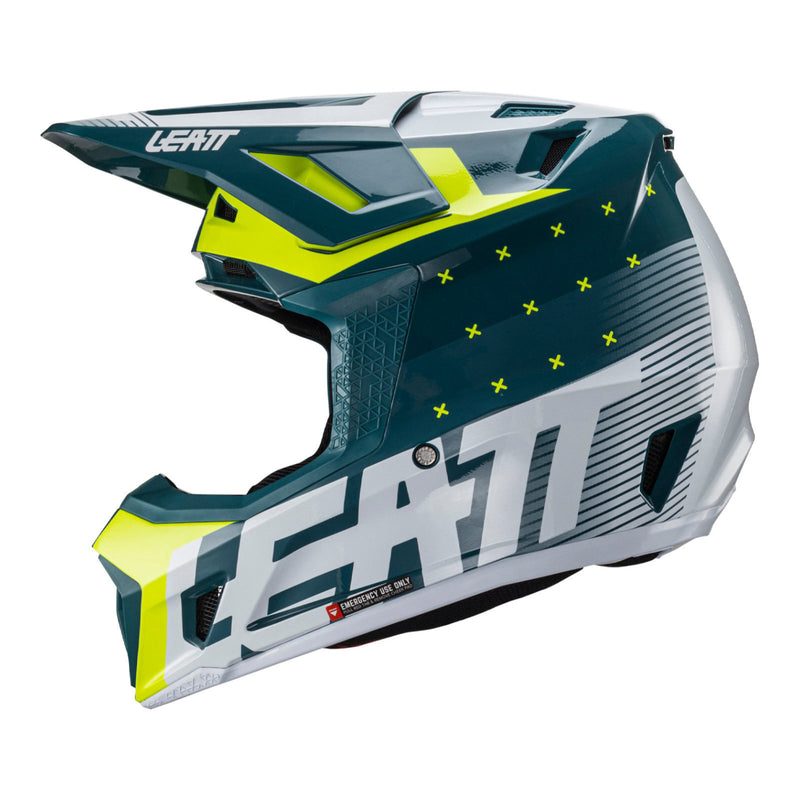Load image into Gallery viewer, Leatt 2024 7.5 Helmet & Goggle Kit - Acid Fuel