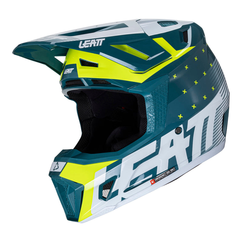 Load image into Gallery viewer, Leatt 2024 7.5 Helmet & Goggle Kit - Acid Fuel