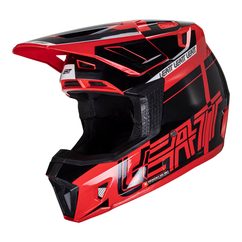 Load image into Gallery viewer, Leatt 2024 7.5 Helmet & Goggle Kit - Red