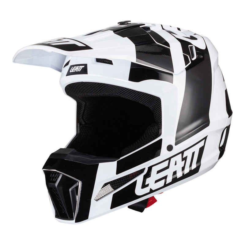 Load image into Gallery viewer, Leatt 2024 3.5 Helmet & Goggle Kit - Black / White