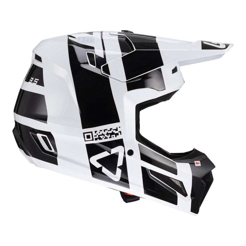 Load image into Gallery viewer, Leatt 2024 3.5 Helmet & Goggle Kit - Black / White