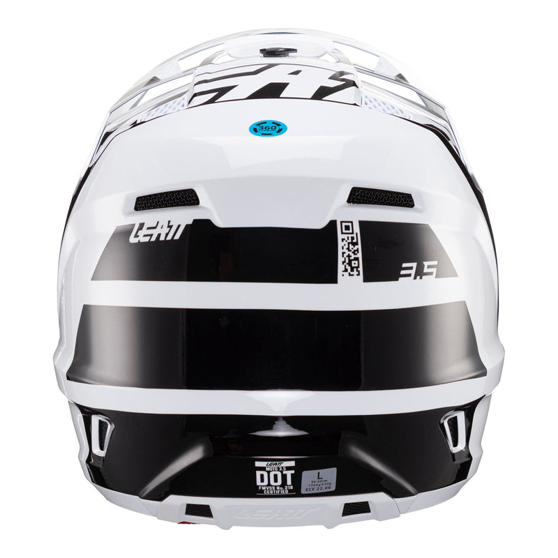 Load image into Gallery viewer, Leatt 2024 3.5 Helmet & Goggle Kit - Black / White