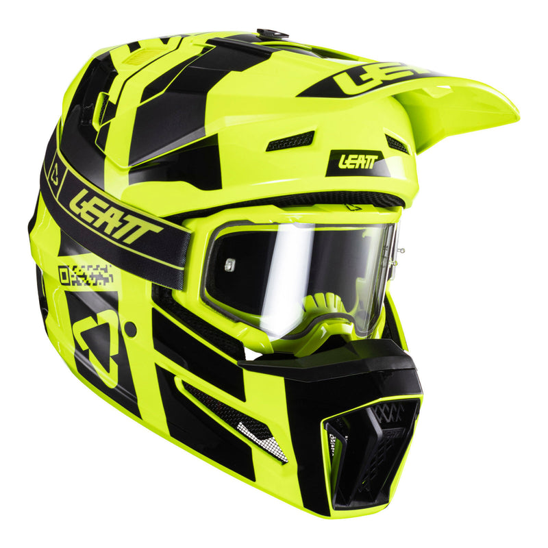 Load image into Gallery viewer, Leatt 2024 3.5 Helmet & Goggle Kit - Citrus