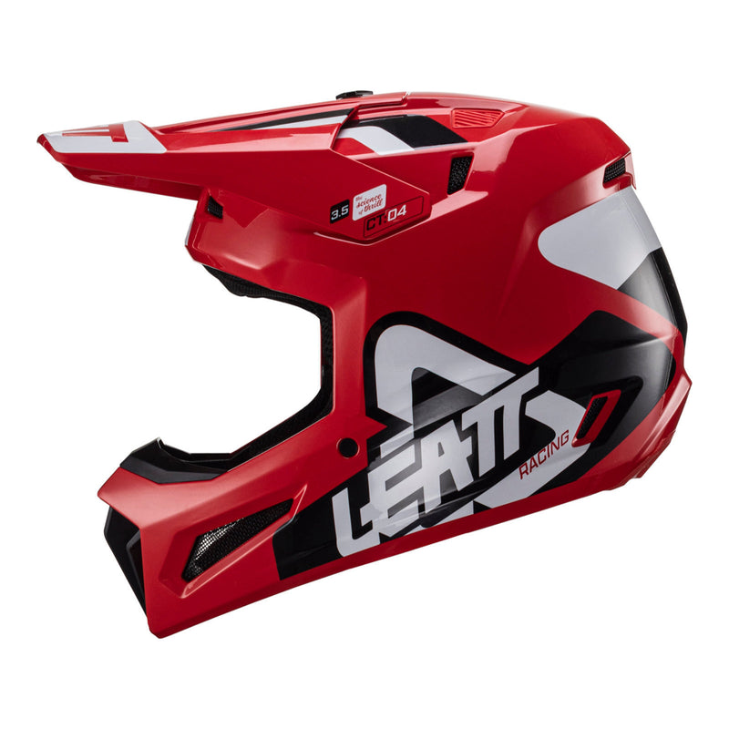 Load image into Gallery viewer, Leatt 2024 3.5 Helmet & Goggle Kit - Red