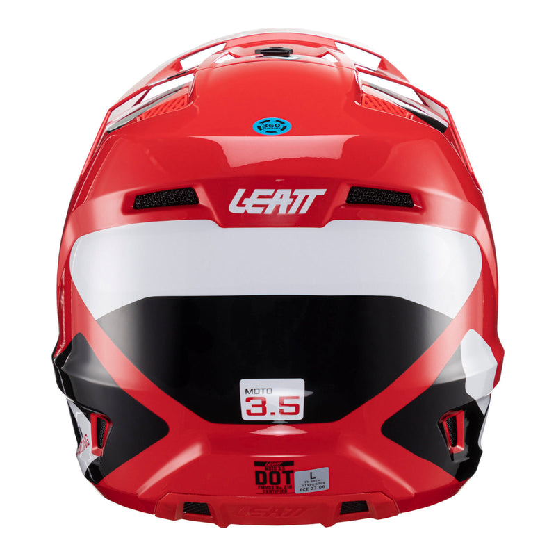 Load image into Gallery viewer, Leatt 2024 3.5 Helmet & Goggle Kit - Red