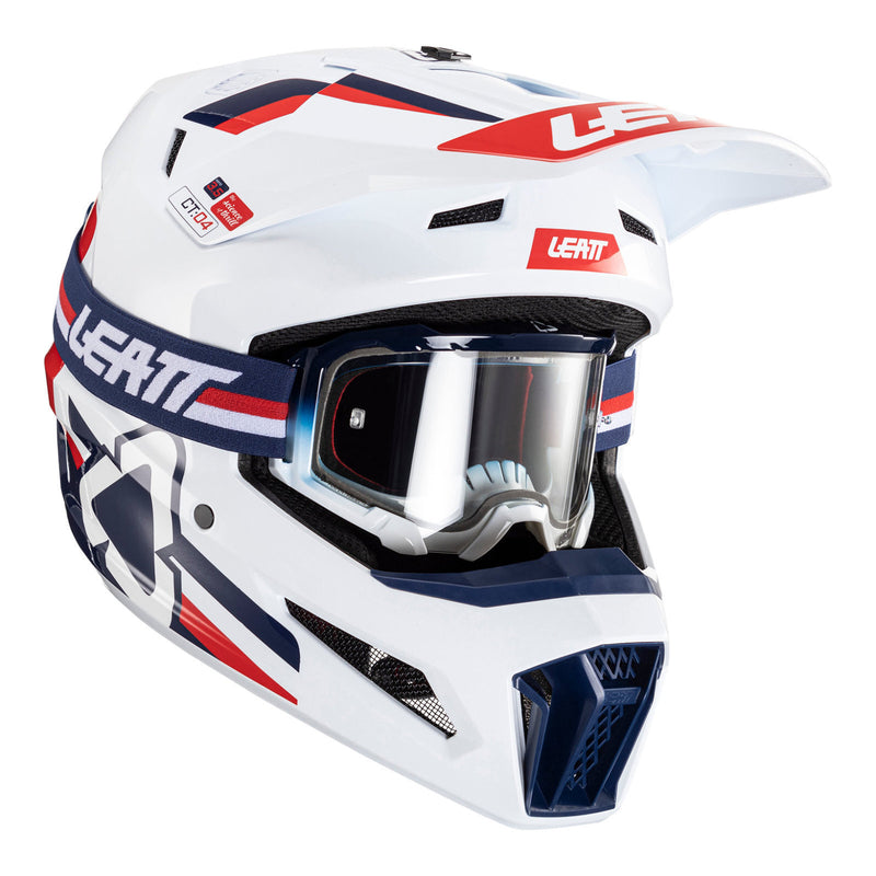 Load image into Gallery viewer, Leatt 2024 3.5 Helmet & Goggle Kit - Royal