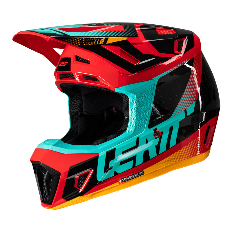 Load image into Gallery viewer, Leatt 2025 7.5 Helmet Kit - Red