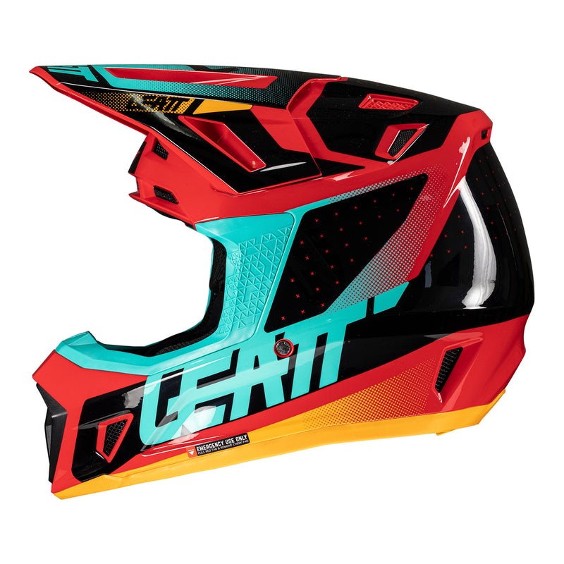 Load image into Gallery viewer, Leatt 2025 7.5 Helmet Kit - Red