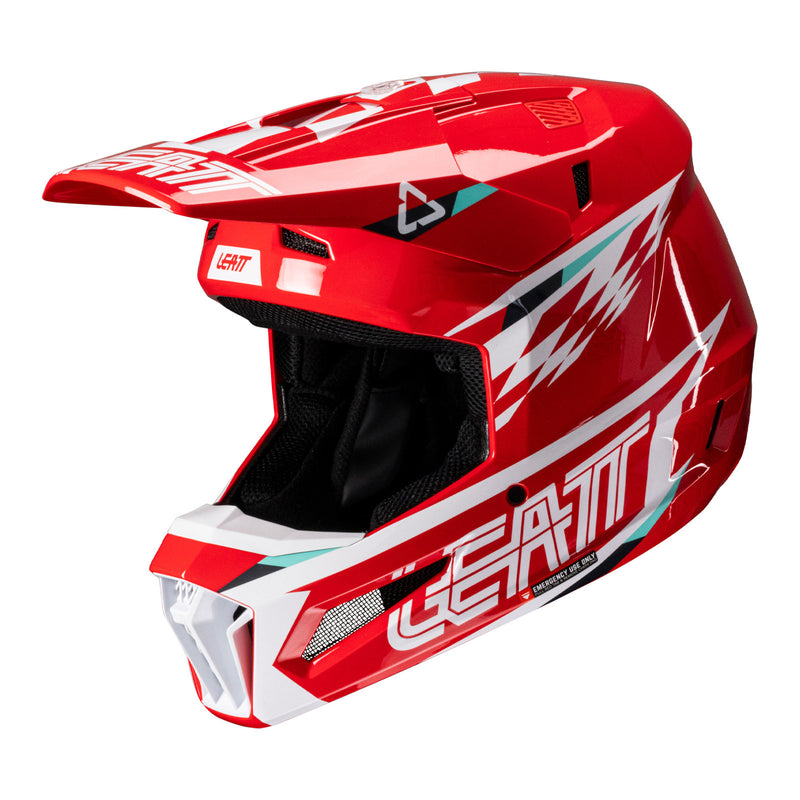Load image into Gallery viewer, Leatt 3.5 Helmet Kit - Red