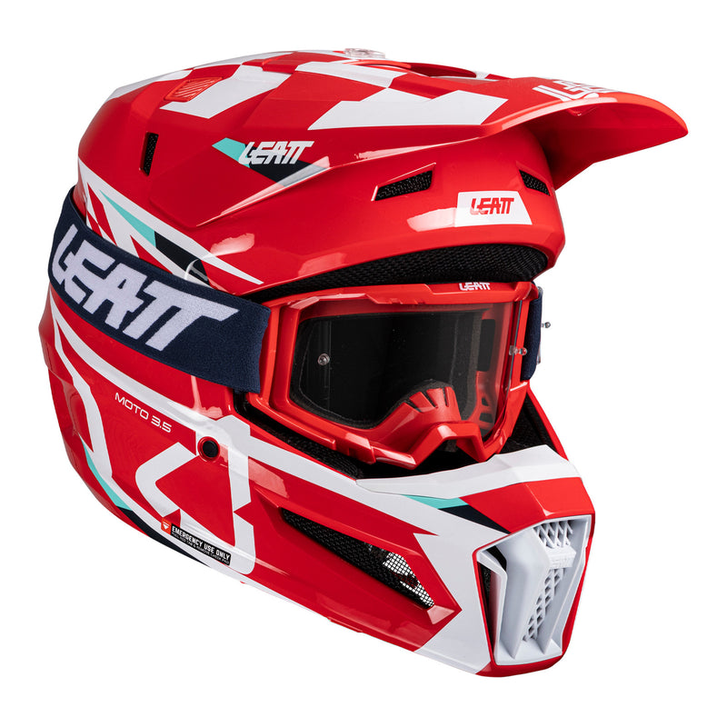 Load image into Gallery viewer, Leatt 3.5 Helmet Kit - Red