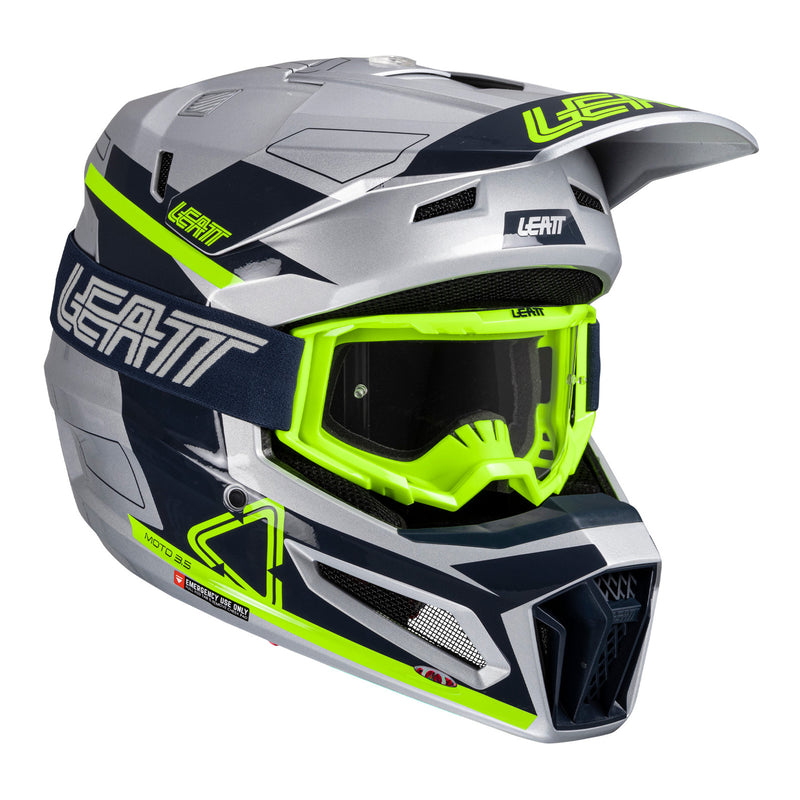 Load image into Gallery viewer, Leatt 2025 3.5 Helmet Kit - Steel