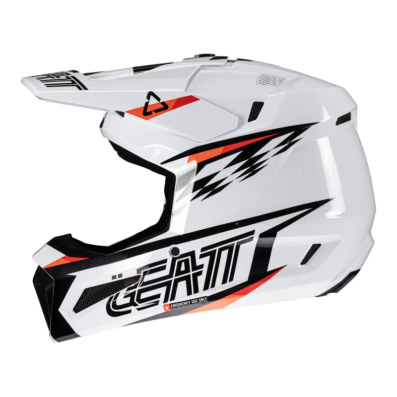 Load image into Gallery viewer, Leatt 2026 3.5 Helmet Kit - White