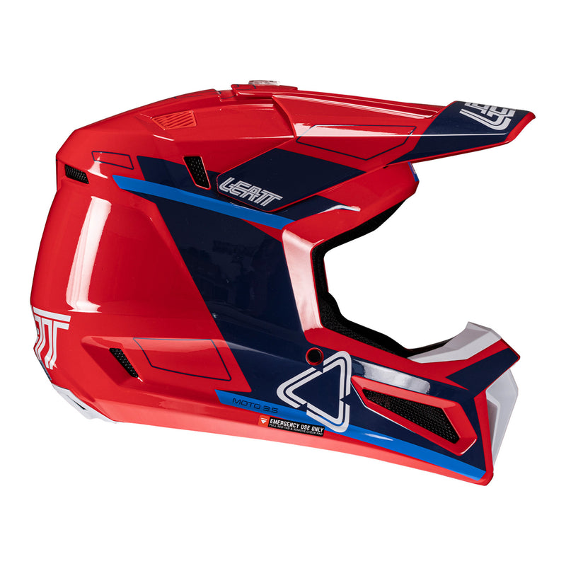 Load image into Gallery viewer, Leatt 2025 3.5 Junior Helmet Kit - Royal