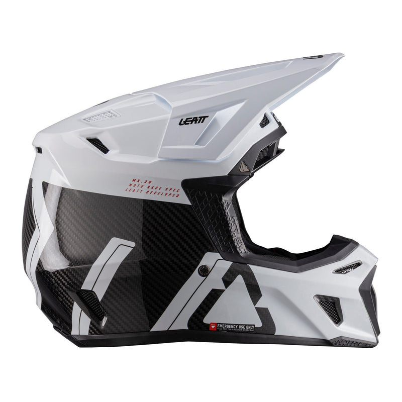 Load image into Gallery viewer, Leatt 2026 9.5 Helmet Kit - Carbon / White
