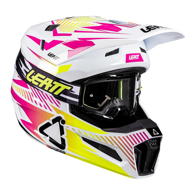 Load image into Gallery viewer, Leatt 2026 3.5 Helmet Kit - Storm Pink