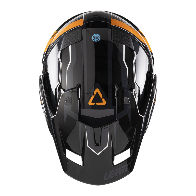 Load image into Gallery viewer, Leatt 7.5 ADV Helmet Kit - Black / Orange
