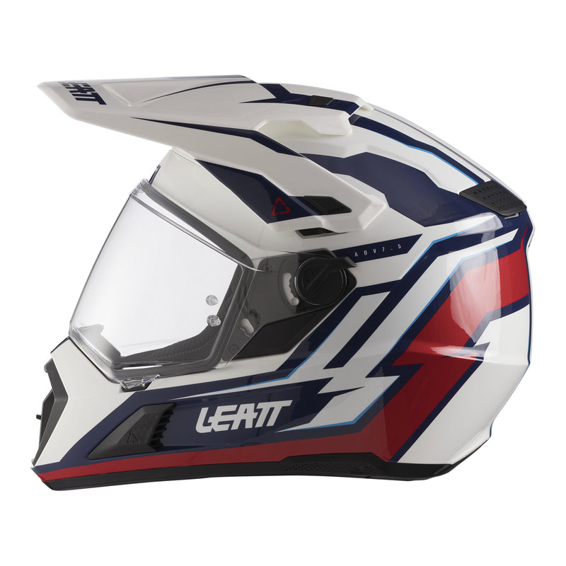 Load image into Gallery viewer, Leatt 7.5 ADV Helmet Kit - Royal Blue / Red