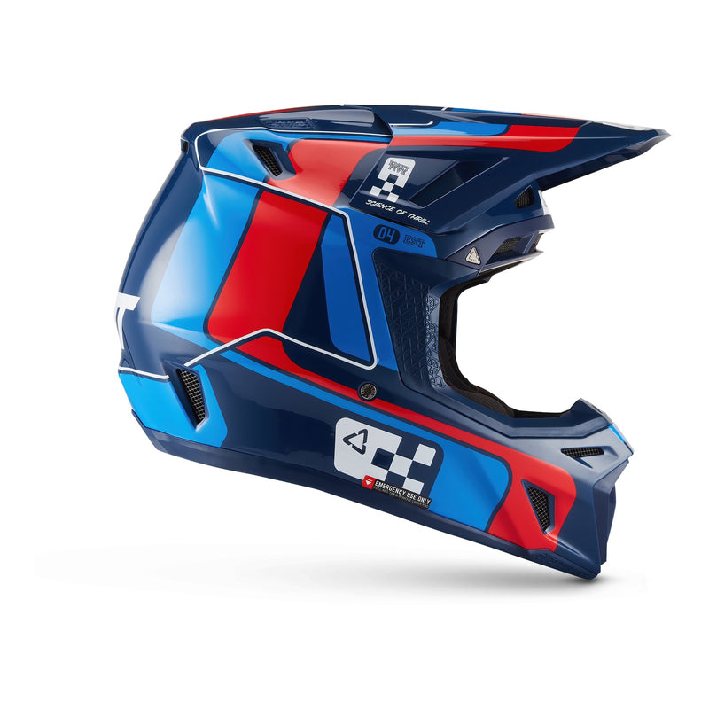 Load image into Gallery viewer, Leatt 8.5 Helmet Kit - Blue / Red