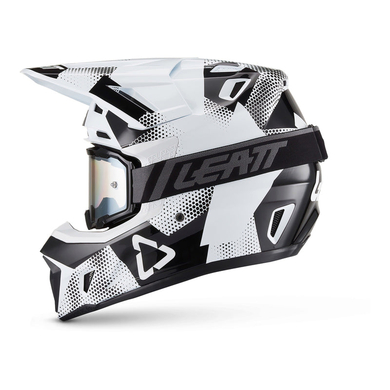 Load image into Gallery viewer, Leatt 7.5 Helmet Kit - Camo Black / White