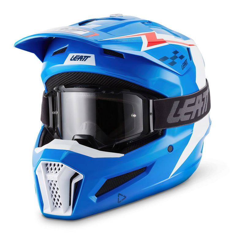 Load image into Gallery viewer, Leatt 3.5 Helmet Kit - Blue