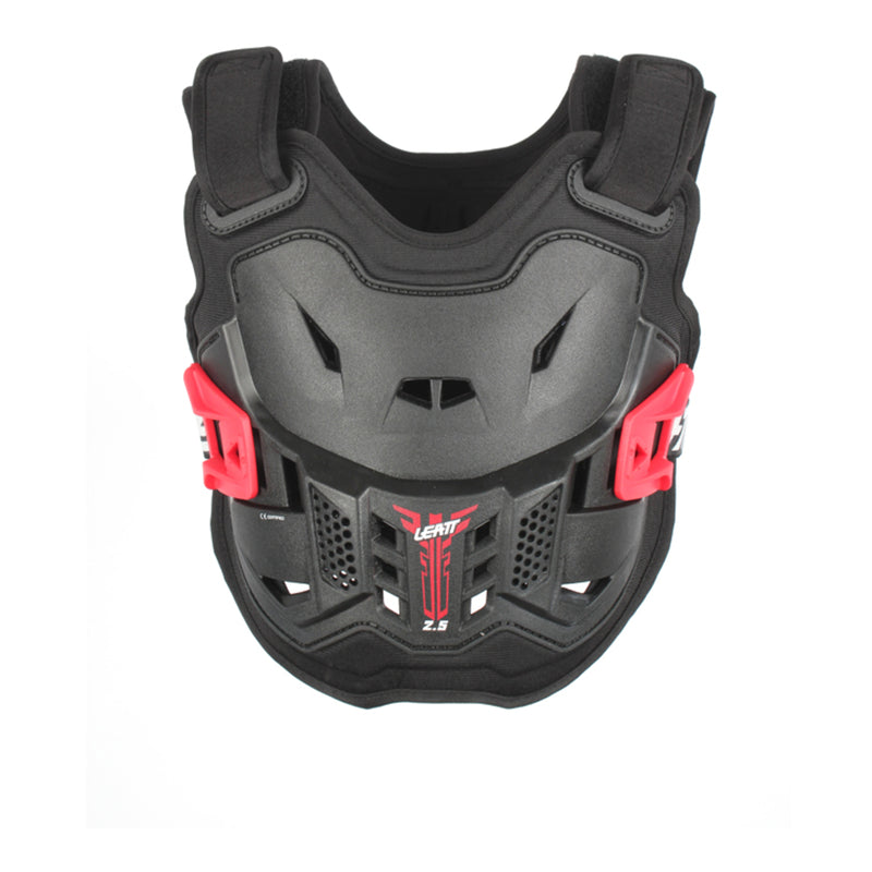 Load image into Gallery viewer, Leatt 2.5 Kids Chest Protector - Black / Red (110-134cm)