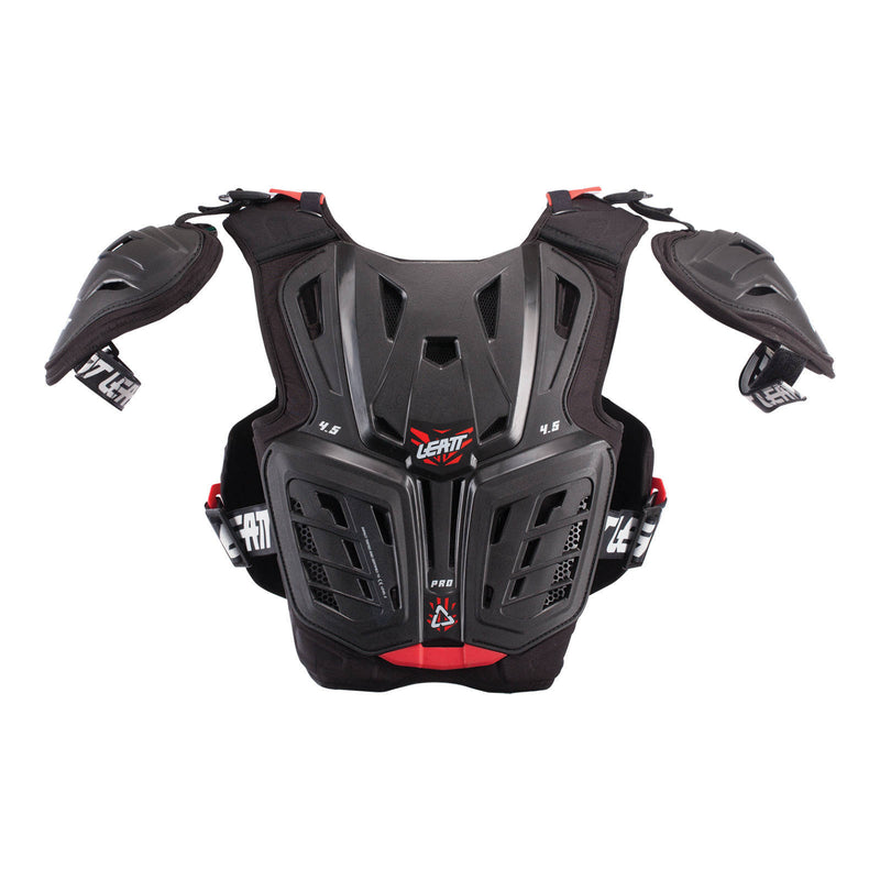 Load image into Gallery viewer, Leatt 4.5 Junior Chest Protector Pro - Black / Red