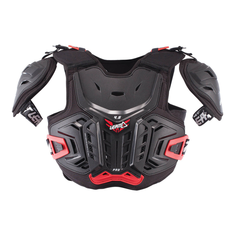 Load image into Gallery viewer, Leatt 4.5 Junior Chest Protector Pro - Black / Red