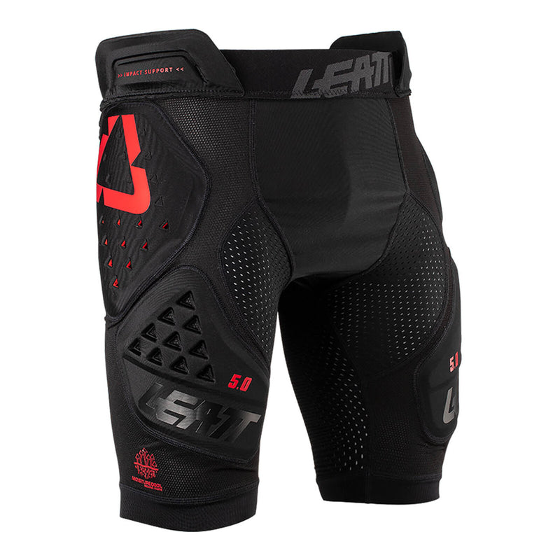 Load image into Gallery viewer, Leatt 5.0 3DF Impact Shorts - Black