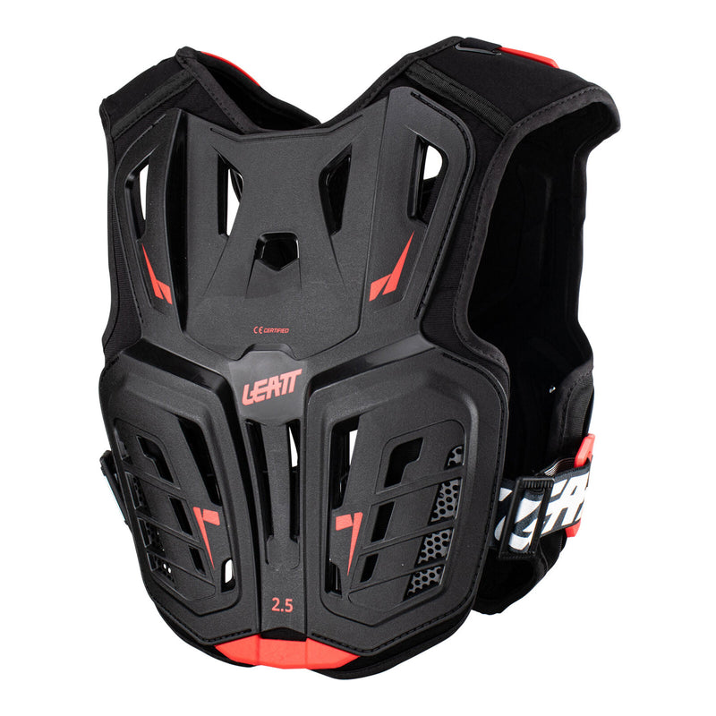 Load image into Gallery viewer, Leatt 2.5 Junior Chest Protector - Black / Red