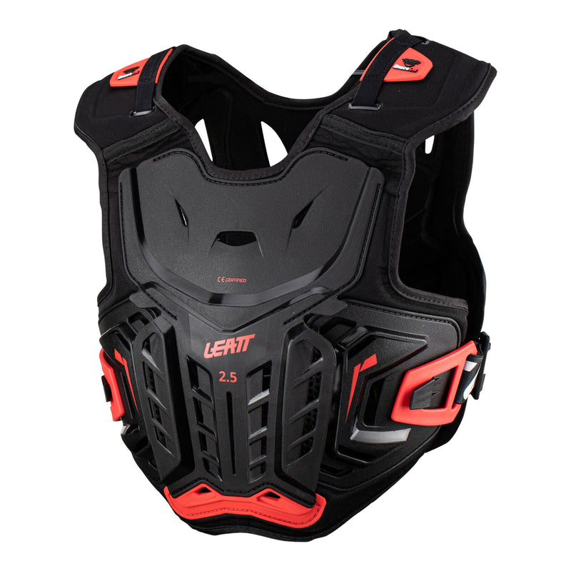 Load image into Gallery viewer, Leatt 2.5 Junior Chest Protector - Black / Red