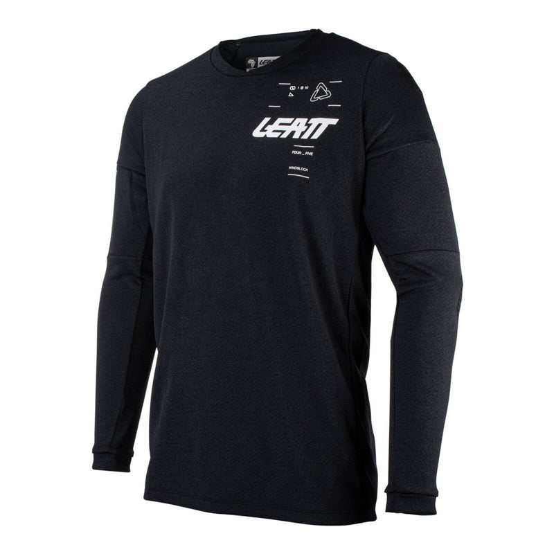 Load image into Gallery viewer, Leatt 4.5 WindBlock Jersey - Black