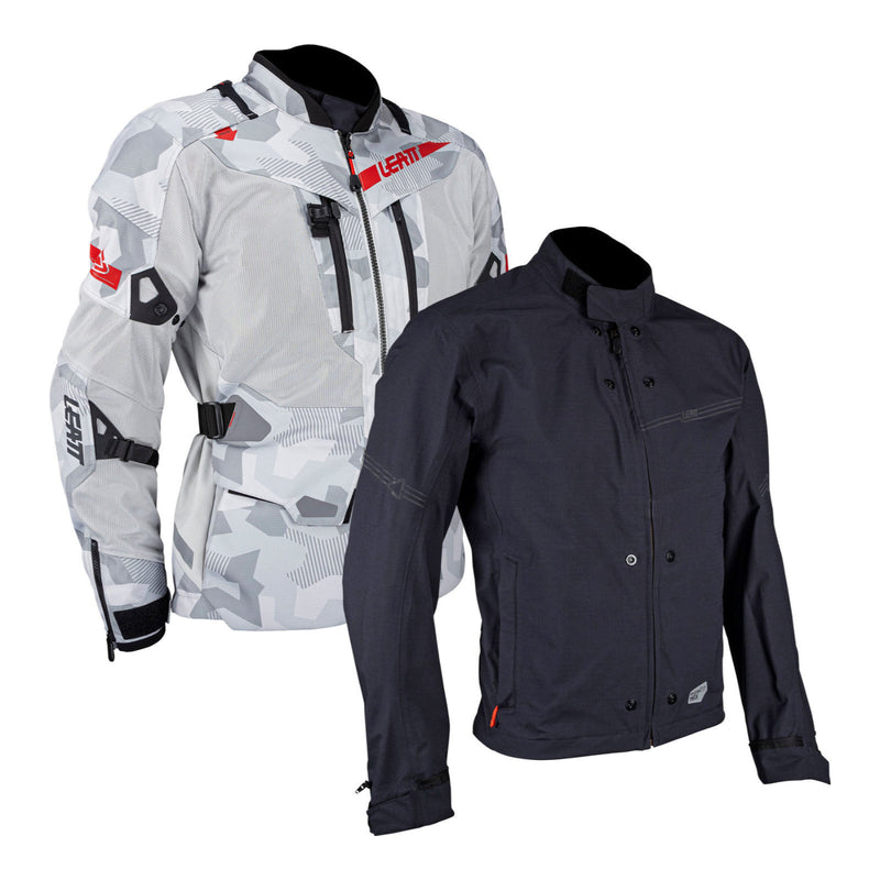 Load image into Gallery viewer, Leatt 7.5 ADV FlowTour Jacket - Steel