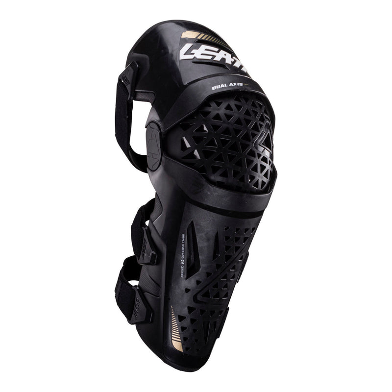 Load image into Gallery viewer, Leatt Dual Axis Pro Knee & Shin Guard - Black