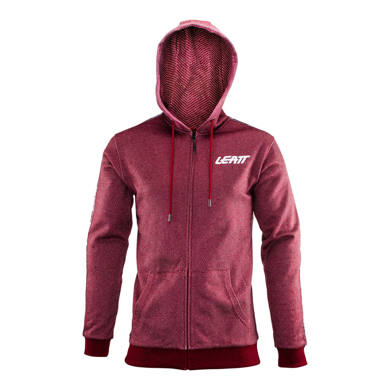 Load image into Gallery viewer, Leatt Premium Zip-Hoodie - Ruby
