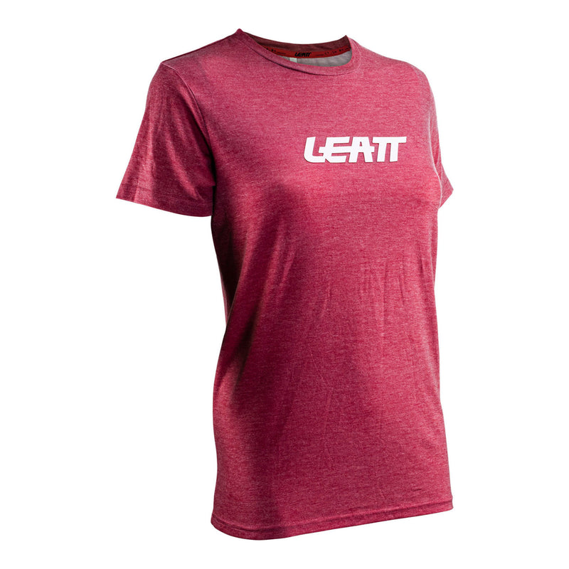 Load image into Gallery viewer, Leatt Premium Women's T-Shirt - Ruby