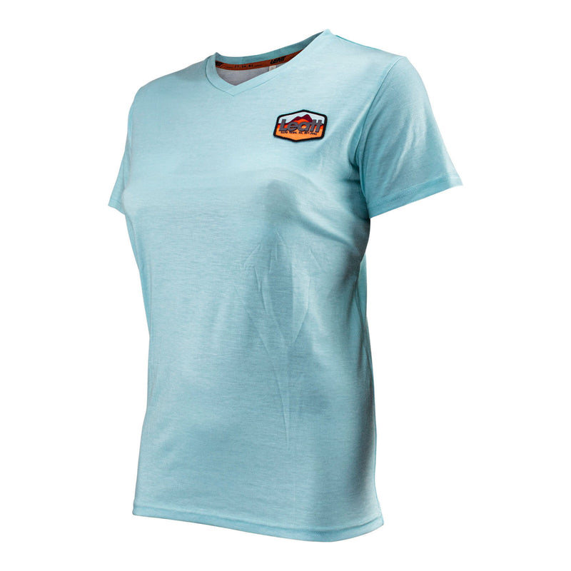 Load image into Gallery viewer, Leatt Premium Women's T-Shirt - Teal