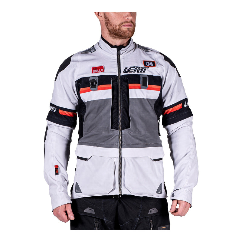 Load image into Gallery viewer, Leatt 5.5 ADV Rally Jacket - Grey