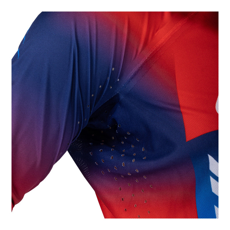 Load image into Gallery viewer, Leatt 2026 5.5 UltraWeld Jersey - Royal Blue / Red