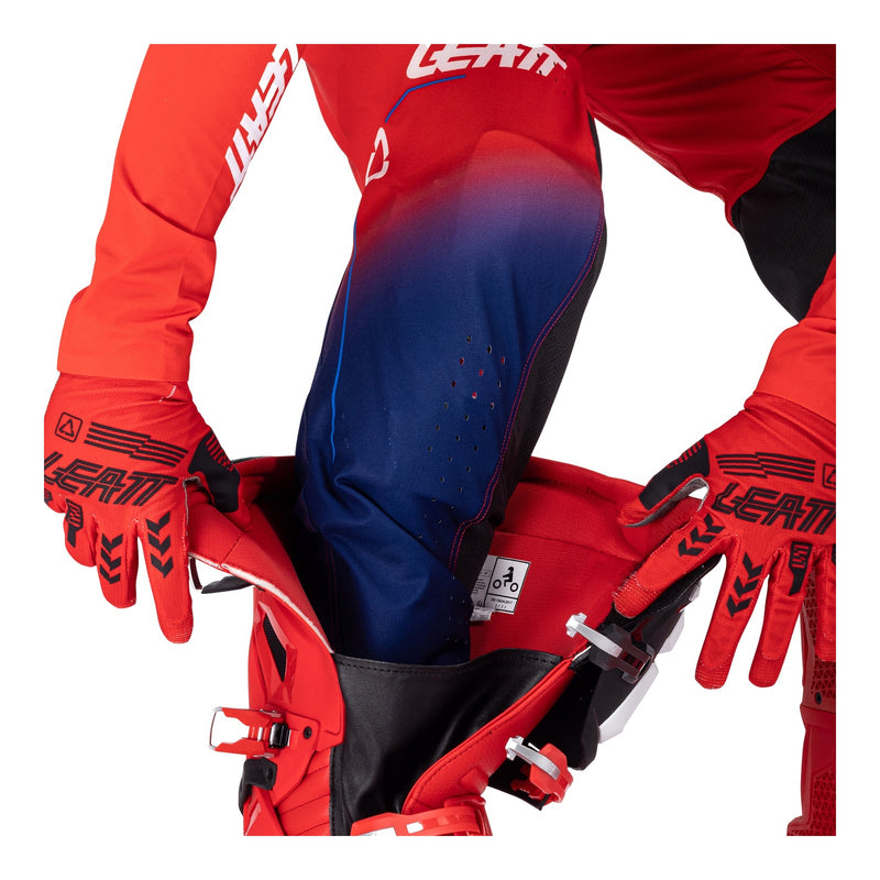 Load image into Gallery viewer, Leatt 2026 5.5 I.K.S. Pant - Royal Blue / Red
