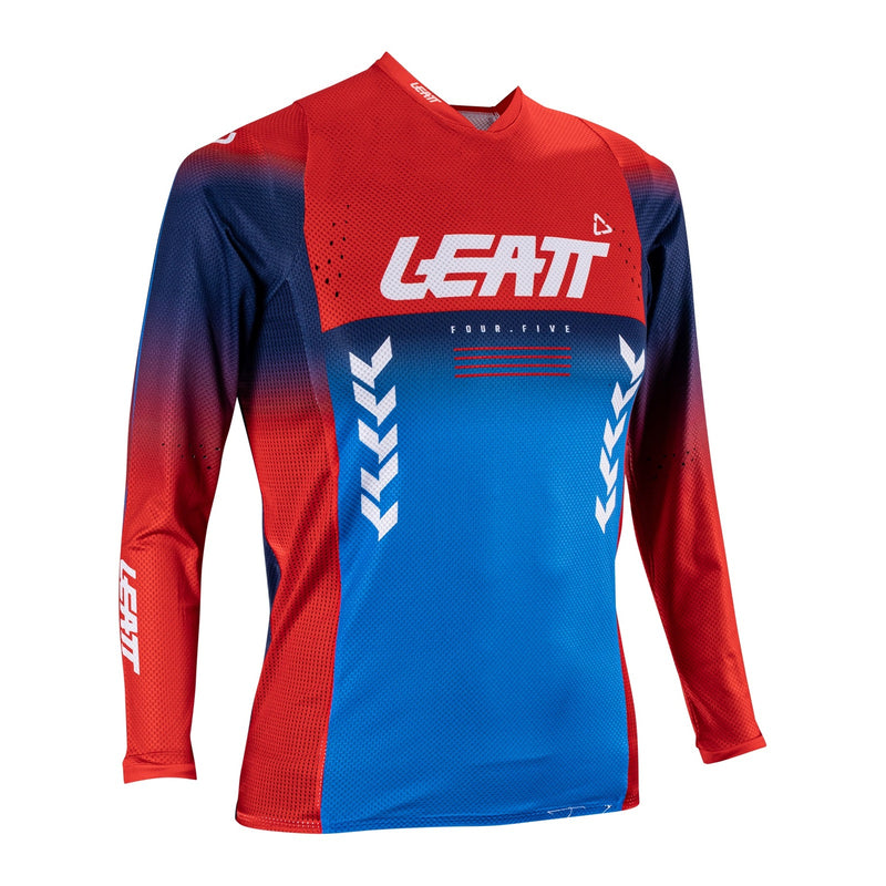 Load image into Gallery viewer, Leatt 2026 4.5 Junior Jersey - Royal Blue / Red