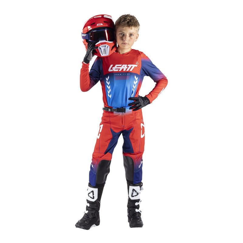 Load image into Gallery viewer, Leatt 2026 4.5 Pant - Royal Blue / Red