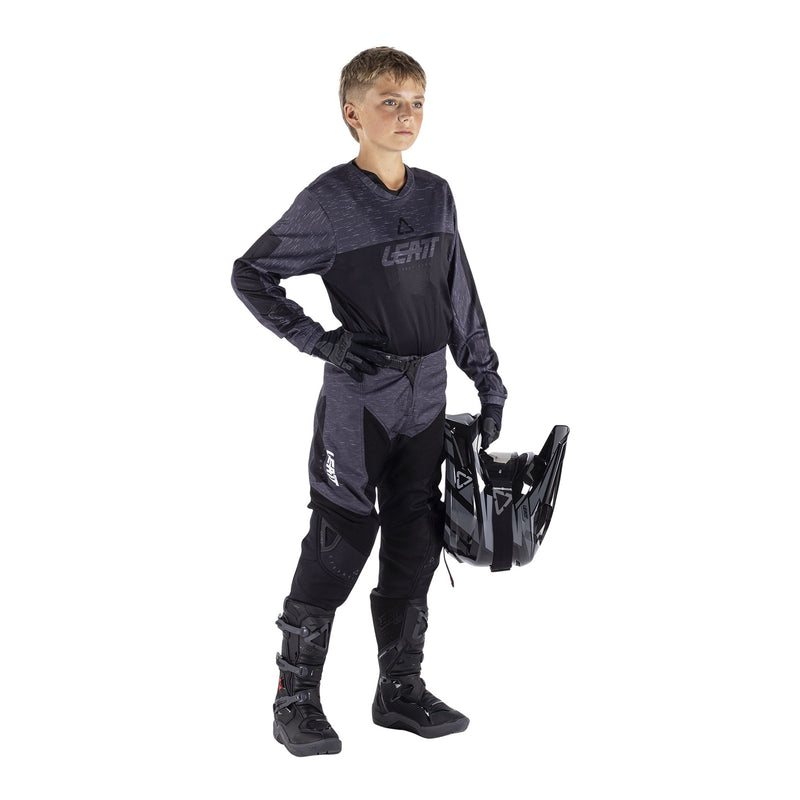 Load image into Gallery viewer, Leatt 2026 3.5 Mini Ride Kit - Stealth Black / Grey