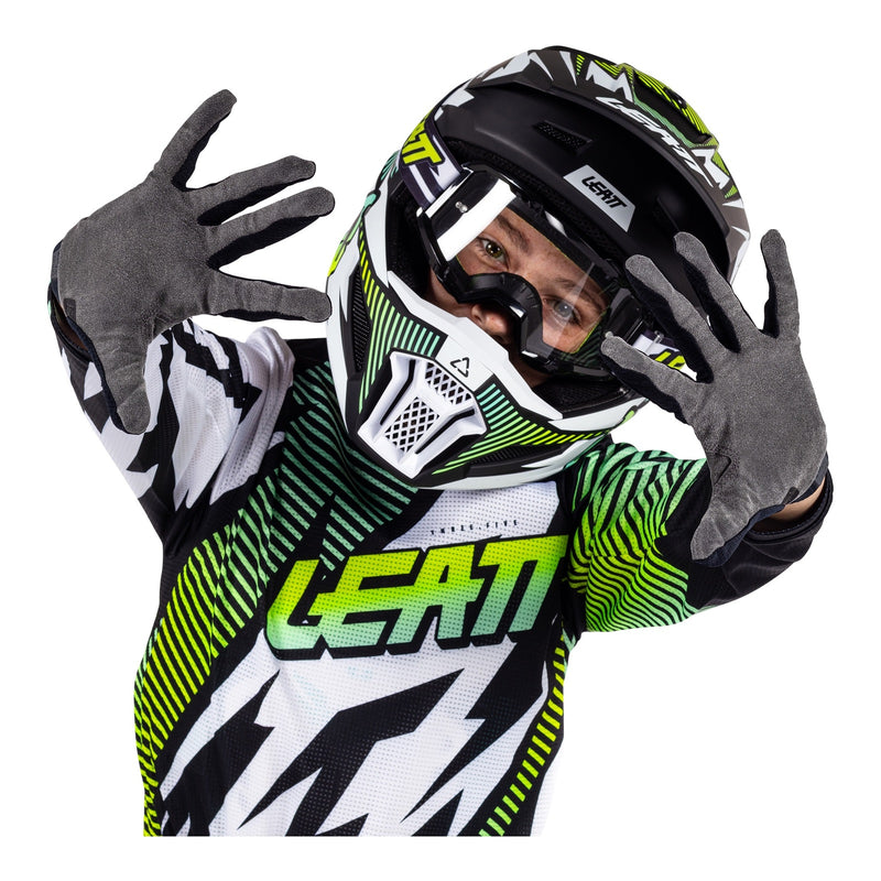 Load image into Gallery viewer, Leatt 3.5 Junior Ride Kit - Storm Teal