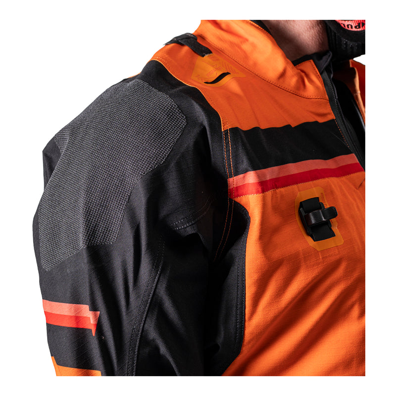 Load image into Gallery viewer, Leatt 7.5 ADV Rally HydraDri Jacket - Orange / Grey
