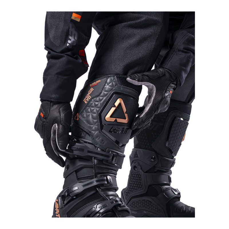 Load image into Gallery viewer, Leatt 7.5 ADV Rally HydraDri Pant - Stealth Black / Grey