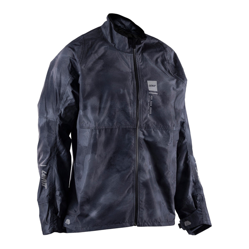 Load image into Gallery viewer, Leatt ADV Rain Cover Jacket - Camo Black / Grey
