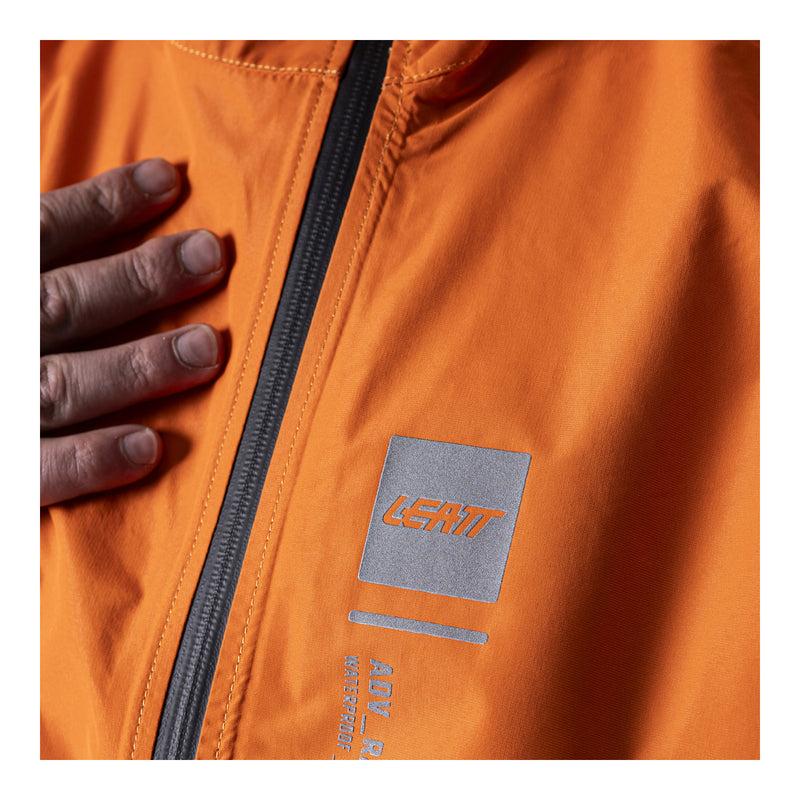 Load image into Gallery viewer, Leatt ADV Rain Cover Jacket - Orange
