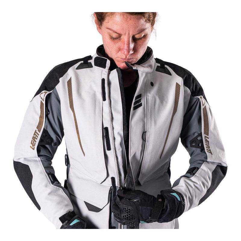 Load image into Gallery viewer, Leatt 5.5 ADV DriTour Women's Jacket - Steel Grey