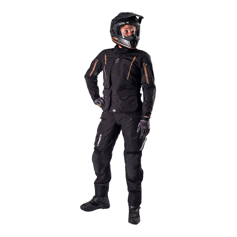 Load image into Gallery viewer, Leatt 5.5 ADV DriTour Women's Pant - Stealth Black / Grey