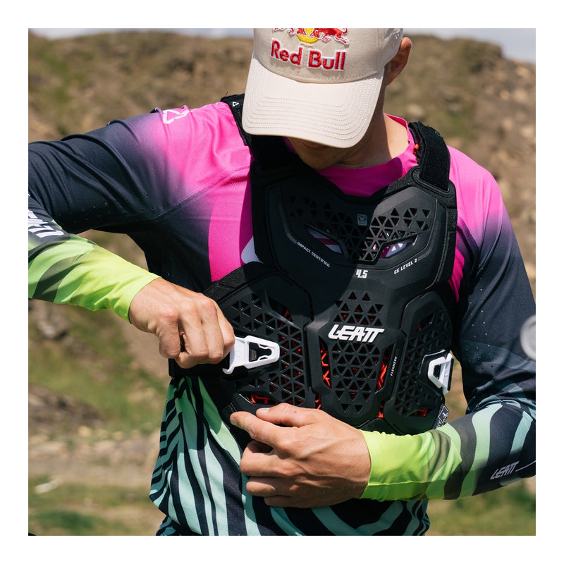 Load image into Gallery viewer, Leatt 4.5 Chest Protector Hybrid - Black